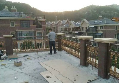 南部山區護欄安裝案例